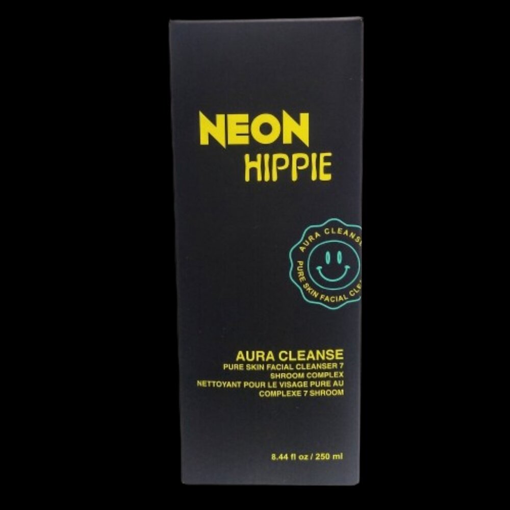 Neon Hippie Aura Cleanse Pure Skin Facial Cleanser 7 Shroom Complex - 8.44 fl oz